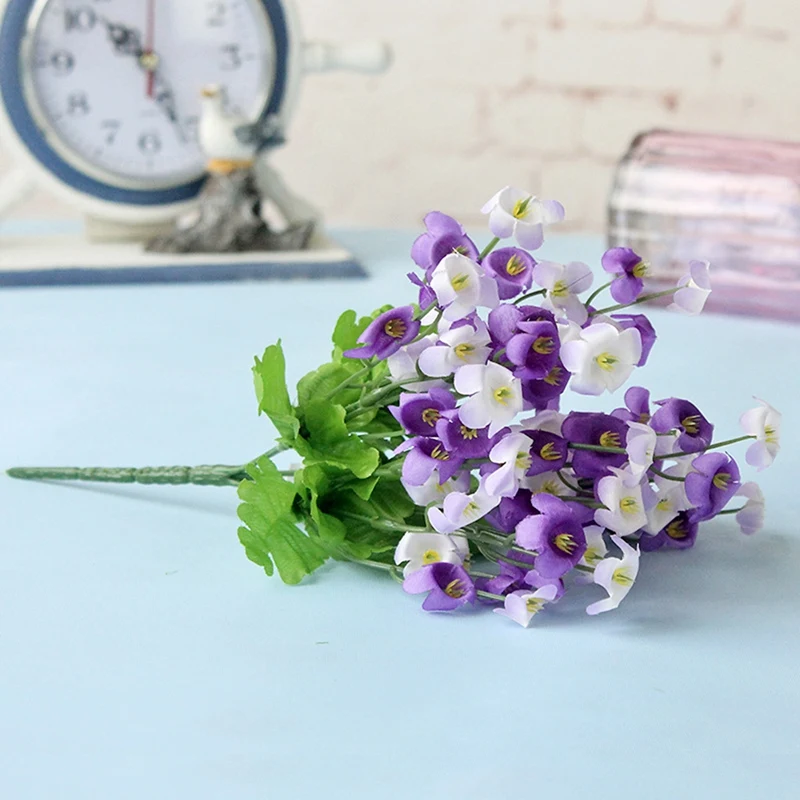 2 шт. Букет Искусственный колокольчик Шелковые цветы Свадебная вечеринка