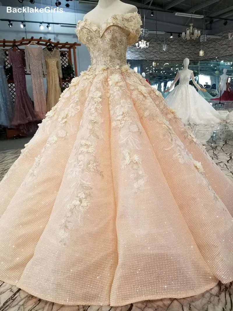 Платье для выпускного вечера девочек милое бальное платье с открытыми плечами