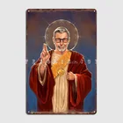 Святой Джефф из голдблама Джефф голдблам, оригинальная религиозная живопись, металлический плакат, дизайн для бара, пещера, жестяной плакат