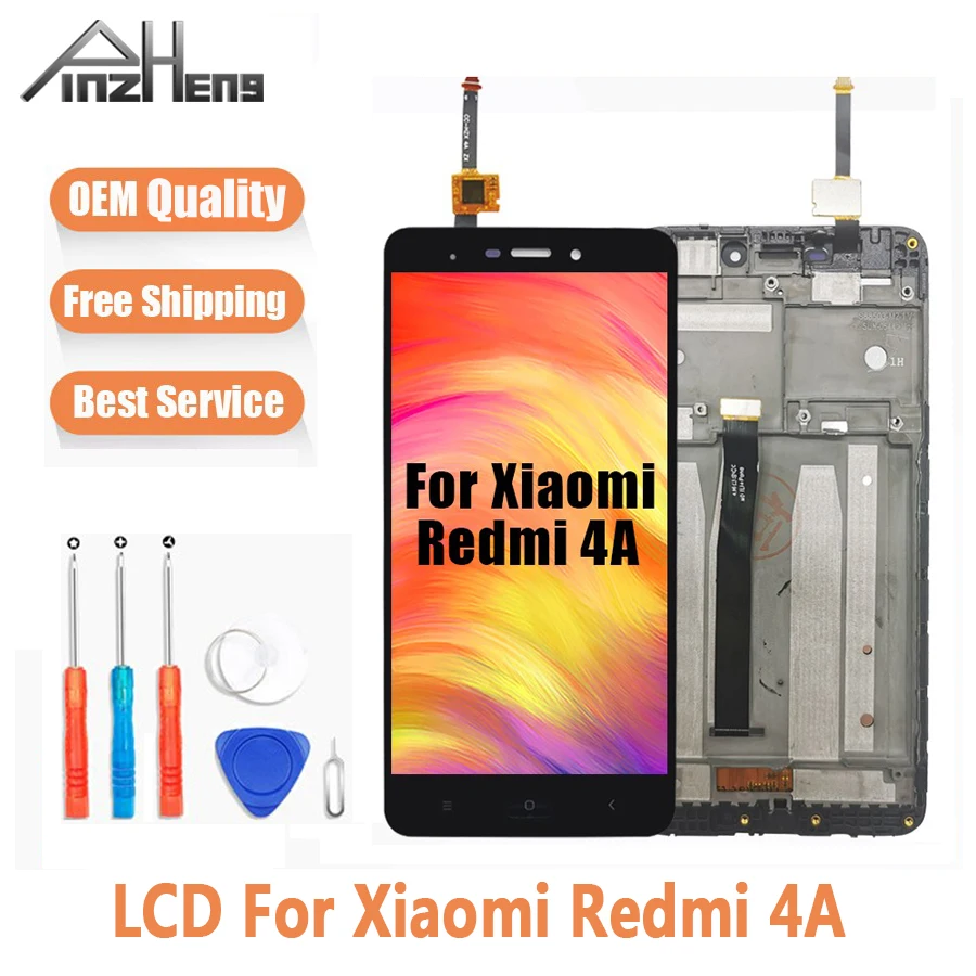 ЖК дисплей AAAA для Xiaomi Redmi 4A дигитайзер сенсорного экрана сменный экран с