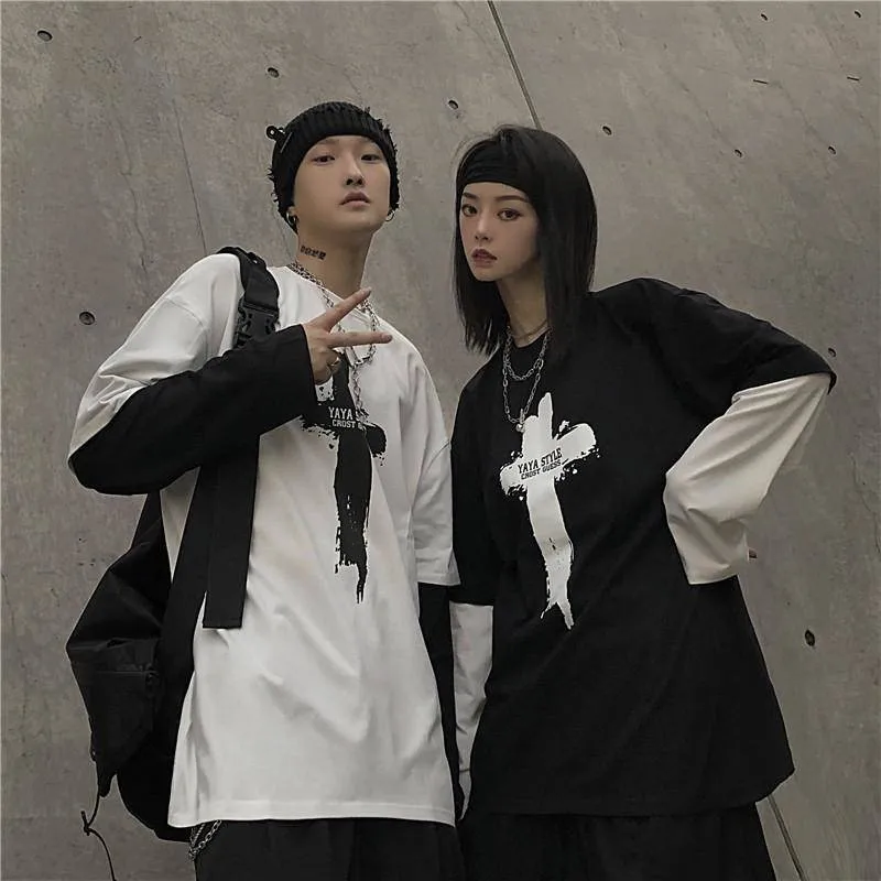 Футболка NiceMix из двух частей новинка весны 2020 корейские футболки в стиле