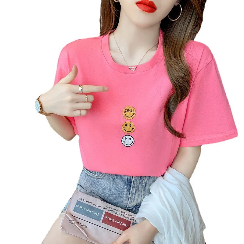 

Tees Women Funny T shirts Women 2021 Summer Vintage Tee Shirt Femme black