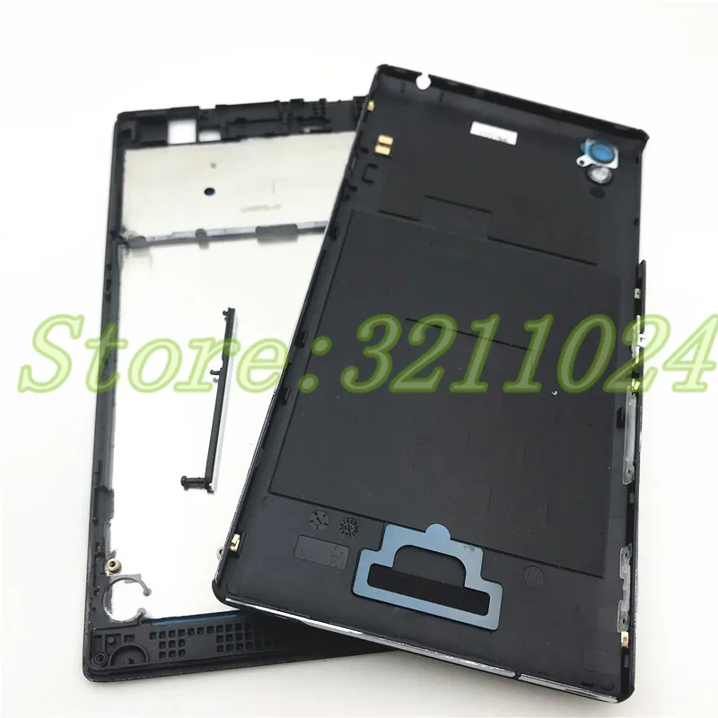 Полный корпус для Sony Xperia T3 D5102 D5103 D5106 M50W чехол передняя панель крышка батареи