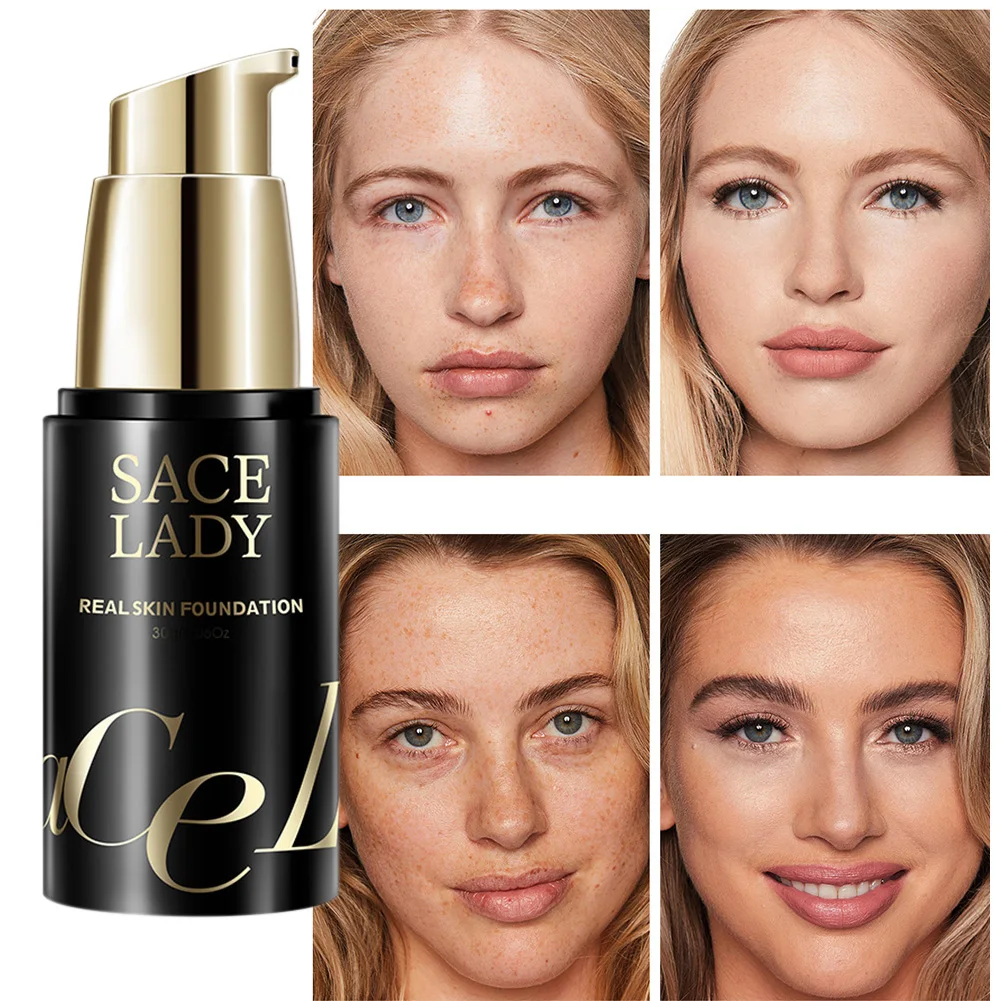 

Matte Liquid Foundation Waterproof Long-Lasting Coverage Foundation Brighten Skin Perfect Gift for Women