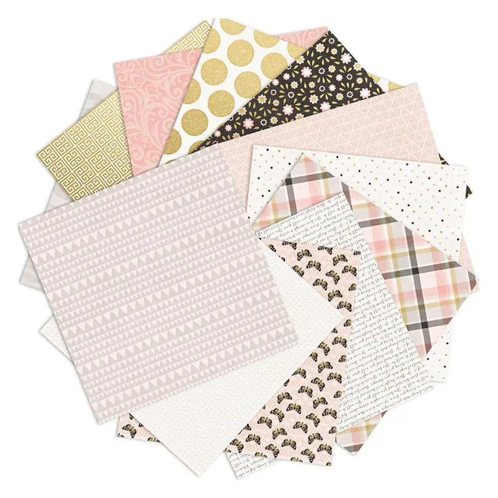 24PCS/Set Paper Craft DIY Photo Album Scrapbook Account Card Making Background 6 Inch Single-Sided Pattern | Дом и сад
