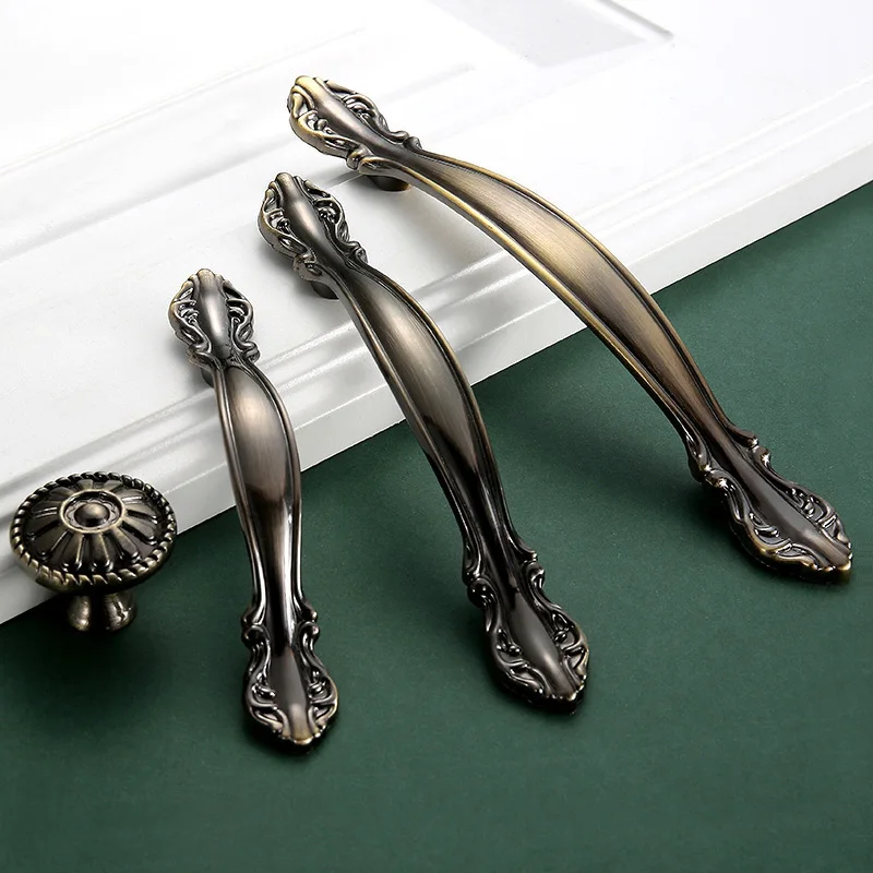 Современная простая мебель ручки дверные и для шкафа кухонный шкаф цинковый