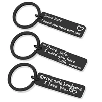 couple car keychain cute men women keychains stainless steel pendant key accessories love key ring custom drive safe key chain