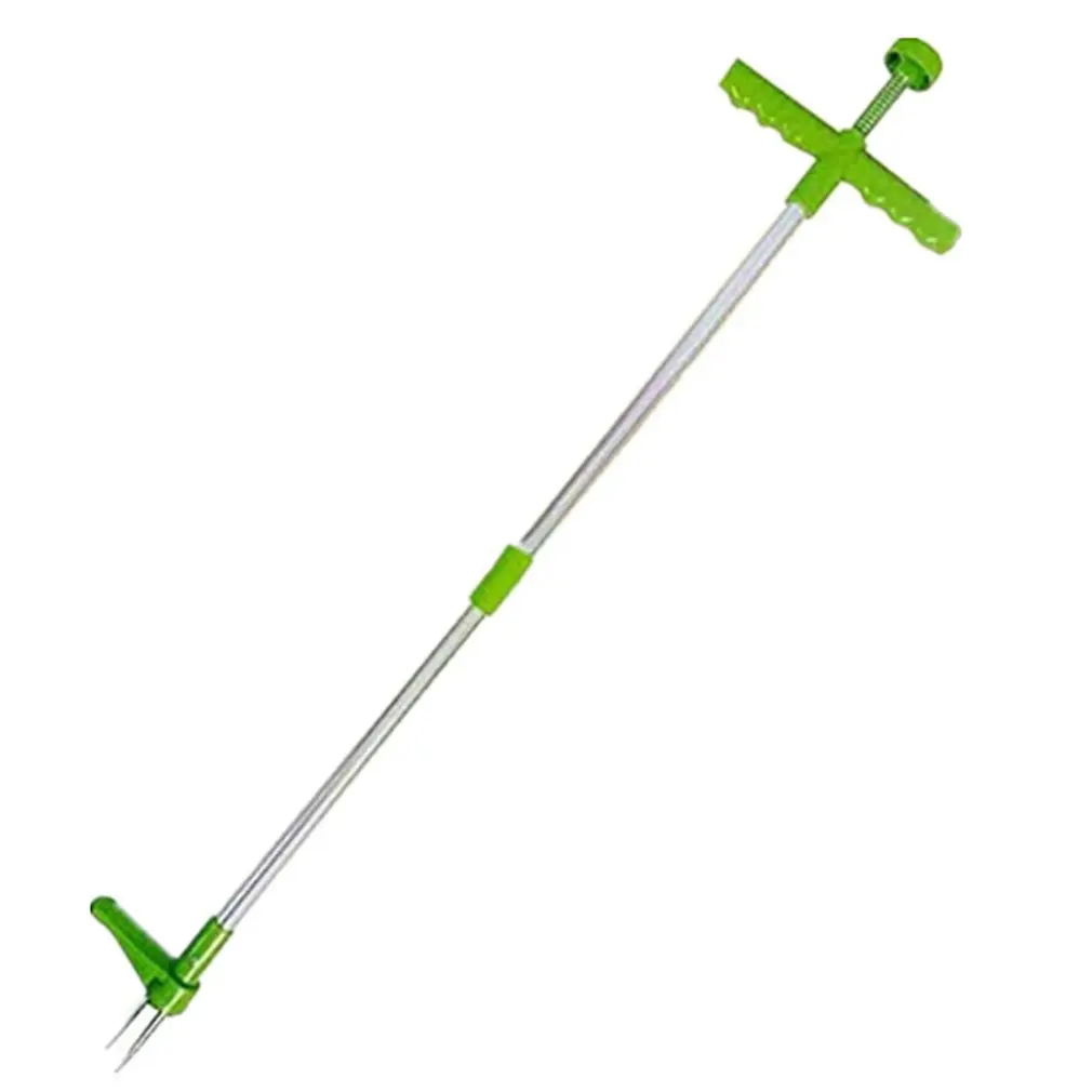 

Root Remover Outdoor Killer Tool Claw Weeder Portable Manual Garden Lawn Long Handled Aluminum Stand Up Weed Puller