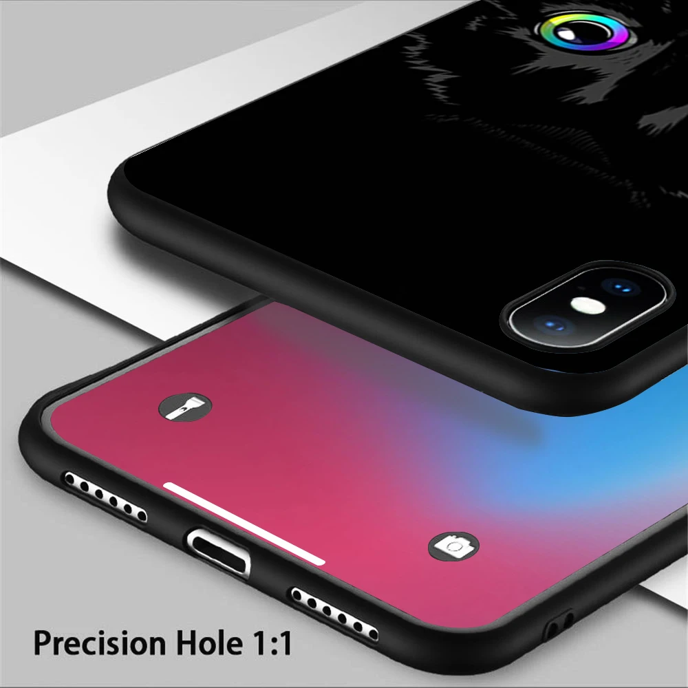 Мягкий силиконовый чехол для iPhone 11 Pro Max X 5S 6 6S XR XS 7 8 Plus | Мобильные телефоны и