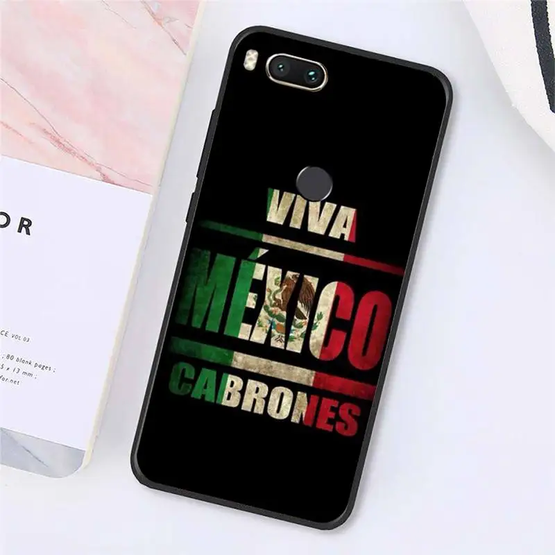 

Mexican National flag sign Phone Case For Xiaomi Redmi note 7 8 9 t max3 s 10 pro lite cover funda coque shell