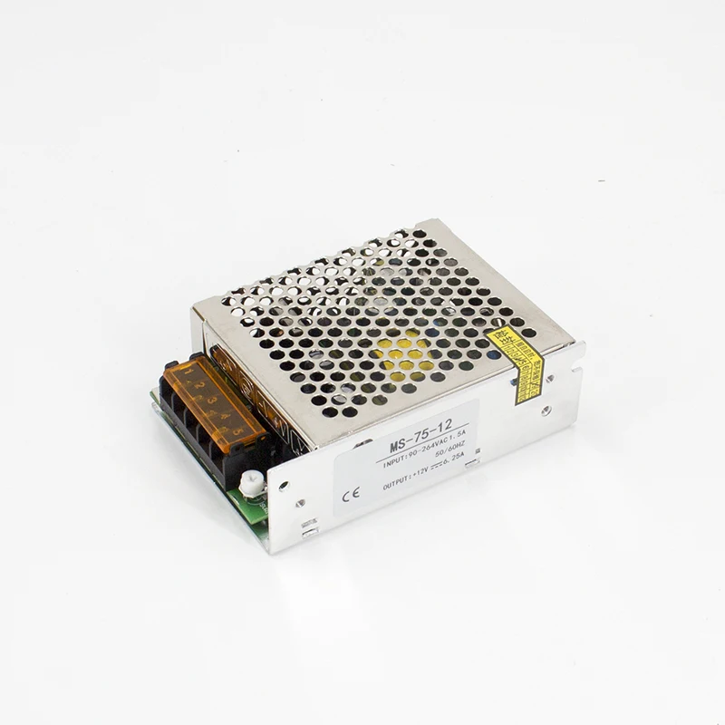 Mini Smps MS 75W одинарный выход 110 В/220 В 24 постоянного тока 3 А Импульсный источник