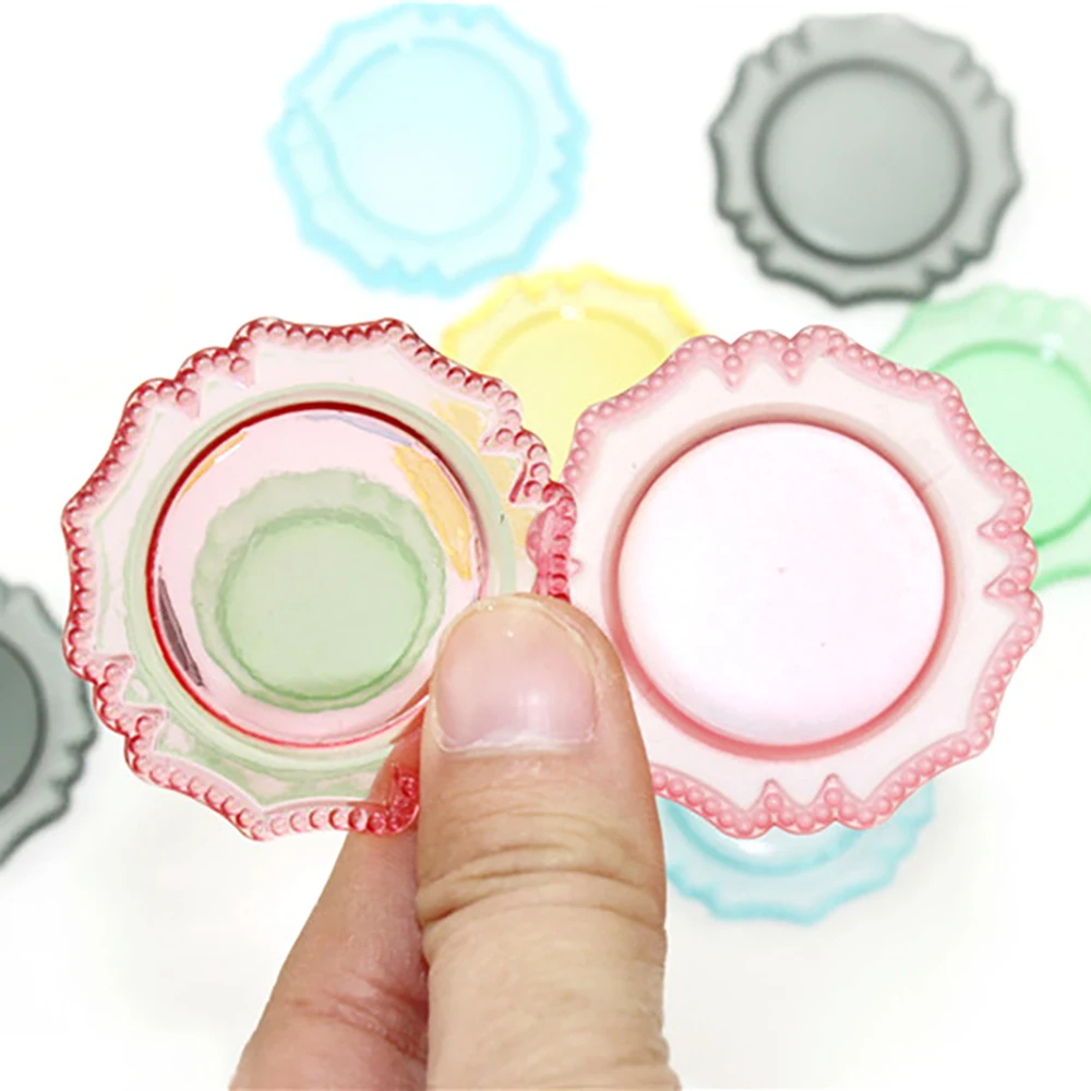 

3Pcs 1/12 Doll House Miniature Resin Fruit Plate Simulation Food Dish Model Toys for Mini Decoration Dollhouse Accessories