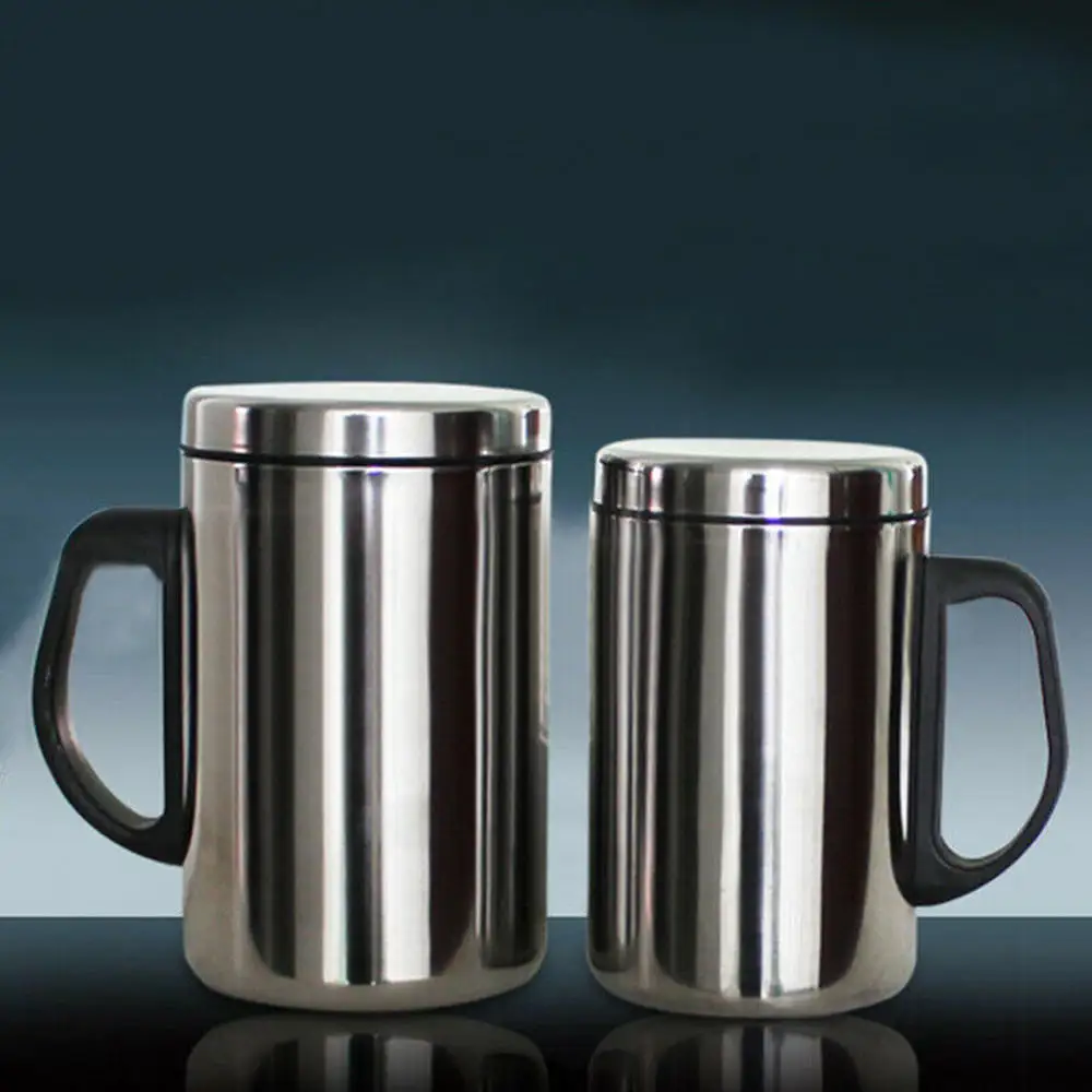 Термокружка с двойными стенками из нержавеющей стали чашка для воды
