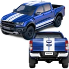 Виниловые наклейки для автомобилей, 5 шт., для Ford Ranger 2015, 2016, 2017, 2018
