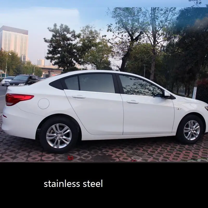 Модифицированные автомобильные хромированные оконные внешние части аксессуары