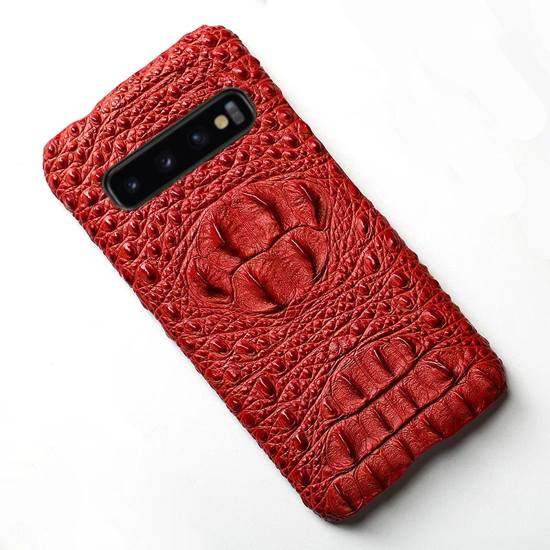 

Phone Case For Samsung Galaxy S7 Edge S8 S9 S10 Plus Note 9 8 10 A20 A30 A40 A50 A70 Crocodile Head Case For A5 A7 A8 J5 J7 2018