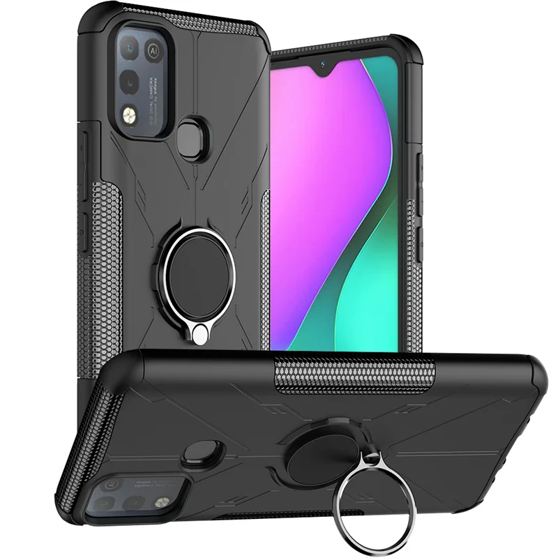 for coever infinix hot 10 play case for infinix hot 10 play capas bumper magnetic holder for cover infinix hot 10 play fundas free global shipping
