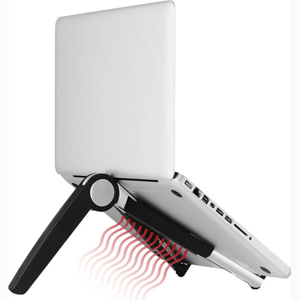 Регулируемая подставка для ноутбука Macbook Pro держатель портативный Настольный