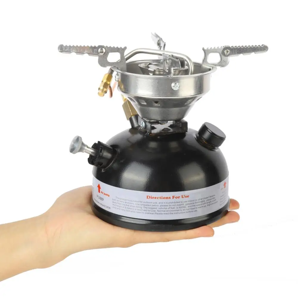 Fogão a Gasolina Fogão ao ar Acampamento Portátil Mini Livre Acessórios &