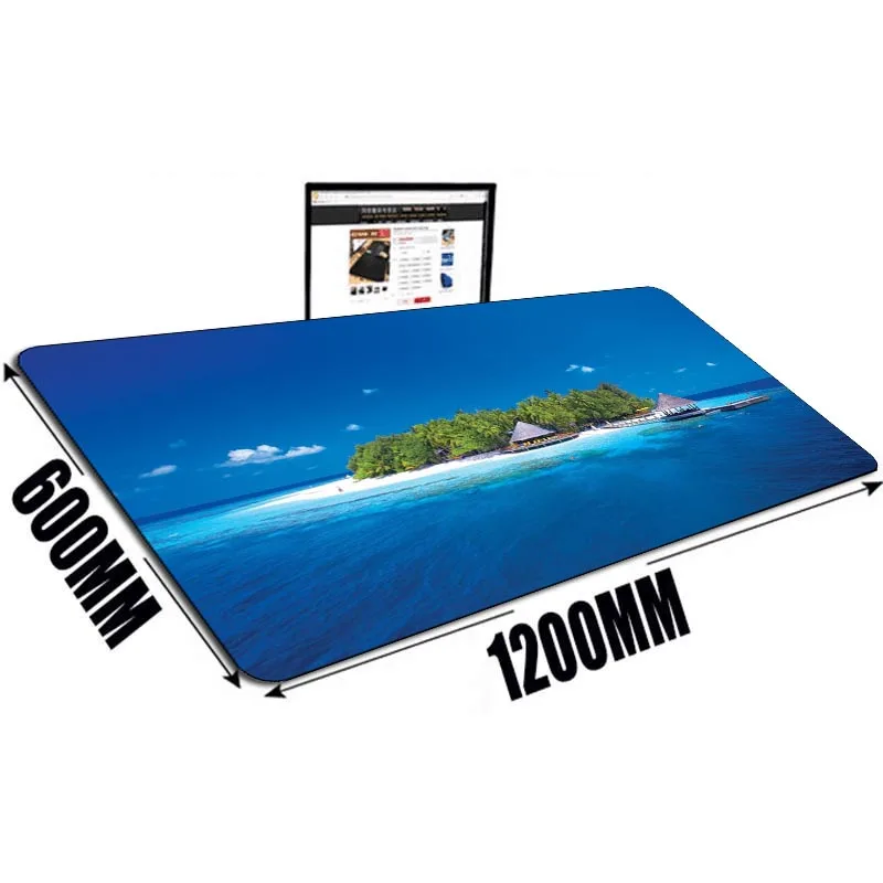 

Big Custom Mouse Pad Grande 120x60cm Large Rubber Computer Otaku Keyboard Fashion Speed Gaming XL Mousepad Office Anime Desk Mat