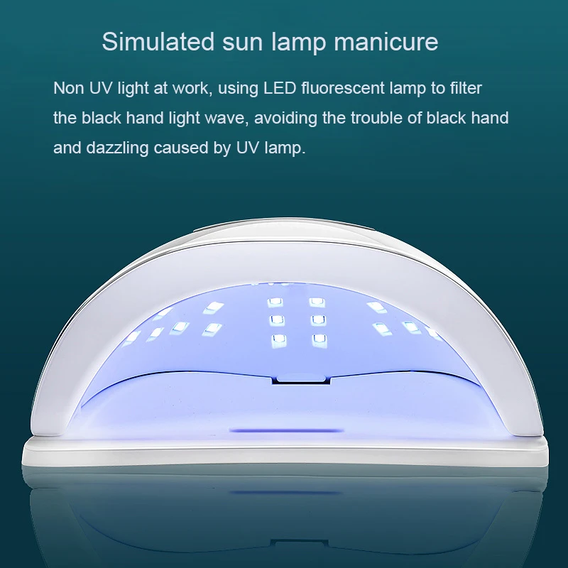 Светодиодный лампа для ногтей маникюр 120/110 Вт маникюрная Сушилка