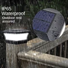 Налобный светодиодный светильник на солнечной батарее, уличная Водонепроницаемая энергосберегающая лампа в китайском стиле для сада, забора, ворот