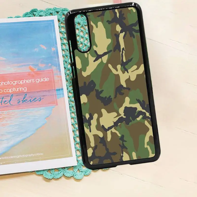 

Camouflage ArmyGreen pattern Phone Case PC for iPhone 11 12 pro XS MAX 8 7 6 6S Plus X 5S SE 2020 XR