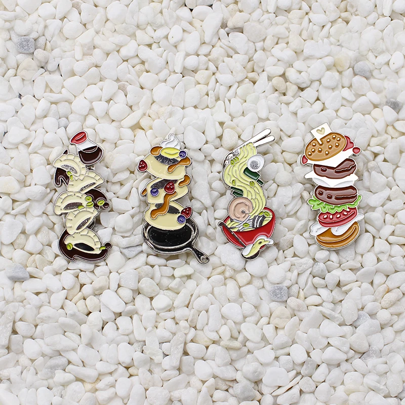 Пищевая эмалированная булавка для вкусных пельменей лапши торта Шпилька лацкана
