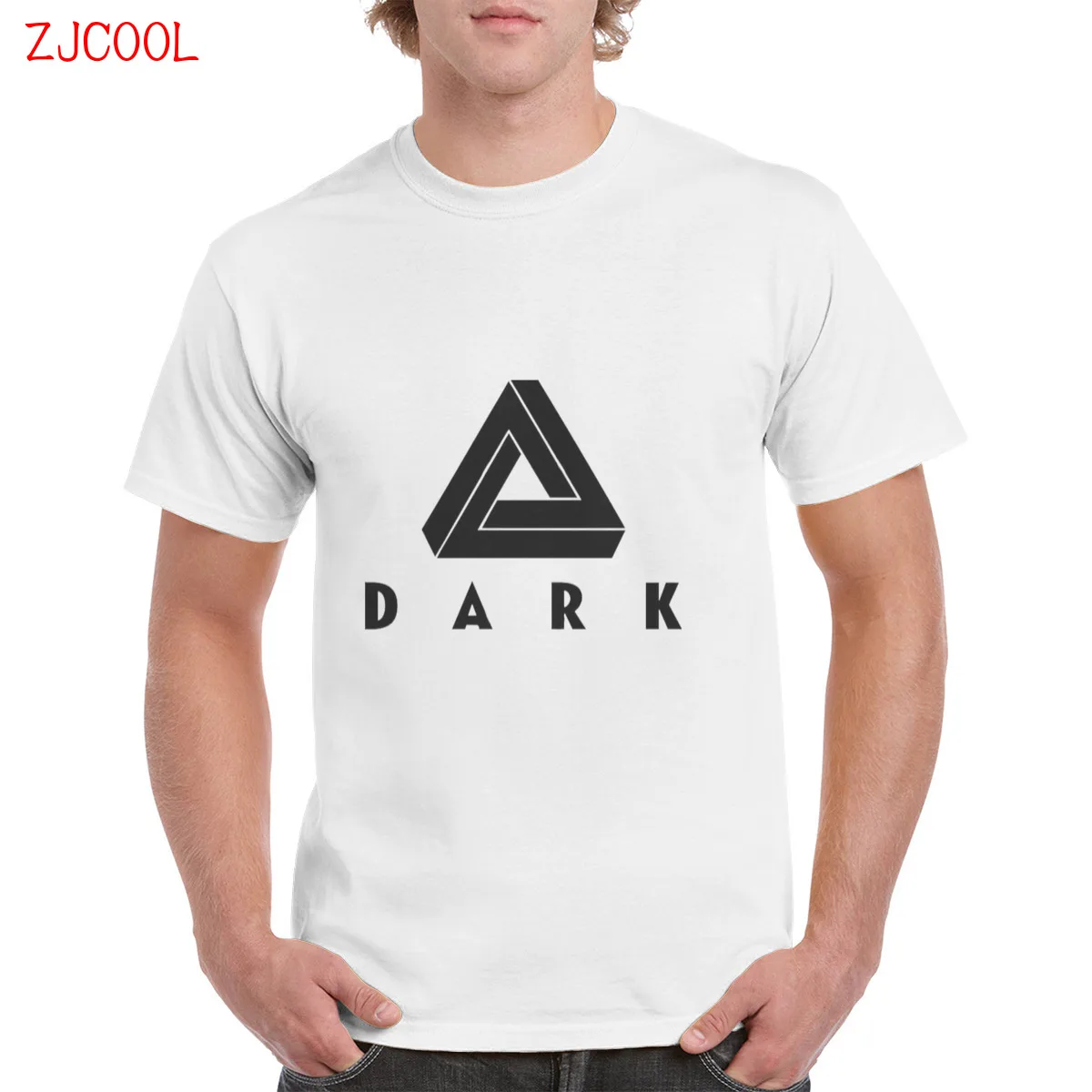 

Dark TV series Elk t shirt Top Oversized Cotton Tee Female/Man T-Shirt Graphic Printed Casual