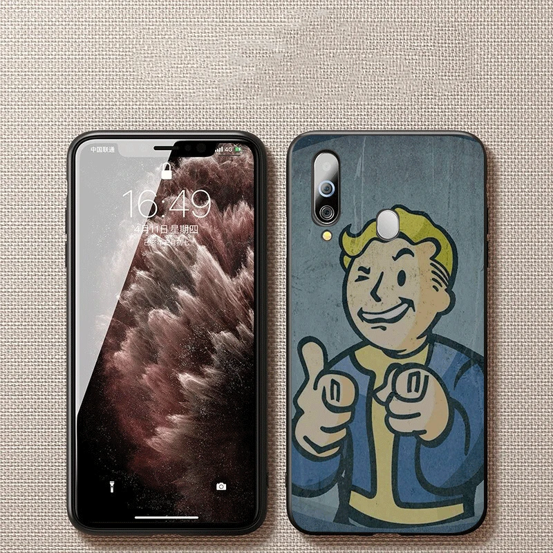 Фоллаут хранилище для мальчиков силиконовый Мобильный чехол телефона samsung A10 A20E