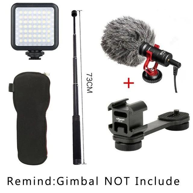 Only accessories Zhiyun Crane M2 3-осевой карданный стабилизатор для смартфона Камера стабилизатор для Экшн камера Gopro Hero 7 5 6 sony A6300 A6400 Canon Pk feiyu G6 плюс - Цвет: Only accessories