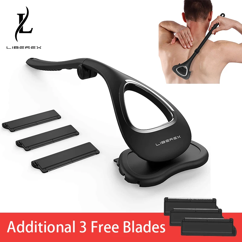 Liberex Бритва для мужчин складная бритва сухого и влажного бритья ручное удаление