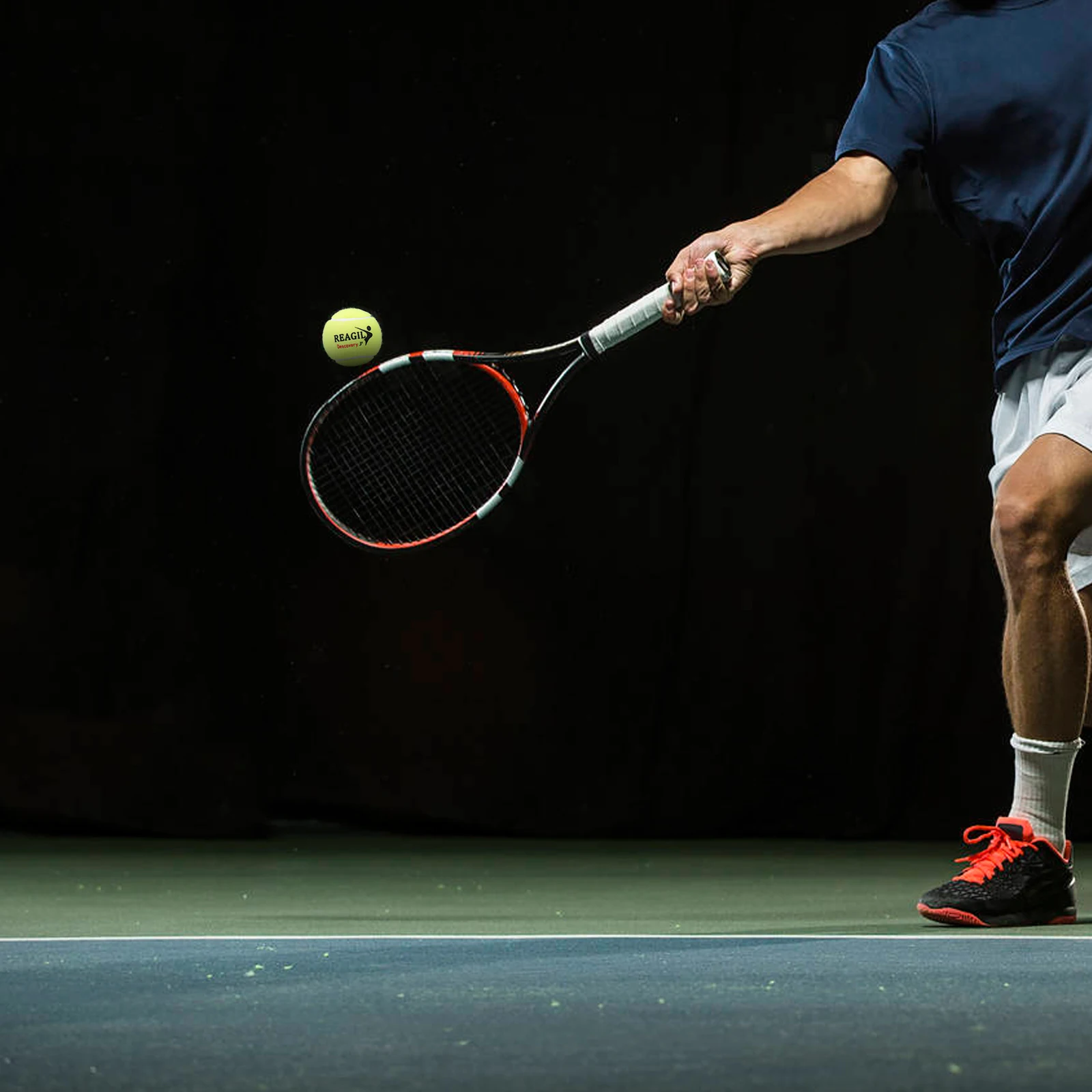 

3 Pack Tennis Balls Indoor Outdoor Tennis Practice Training Balls High-quality Rubber Tennis Balls