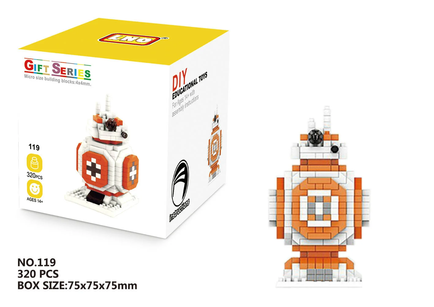 Конструктор Звездные войны Disney сделай сам детская развивающая игрушка Дарт