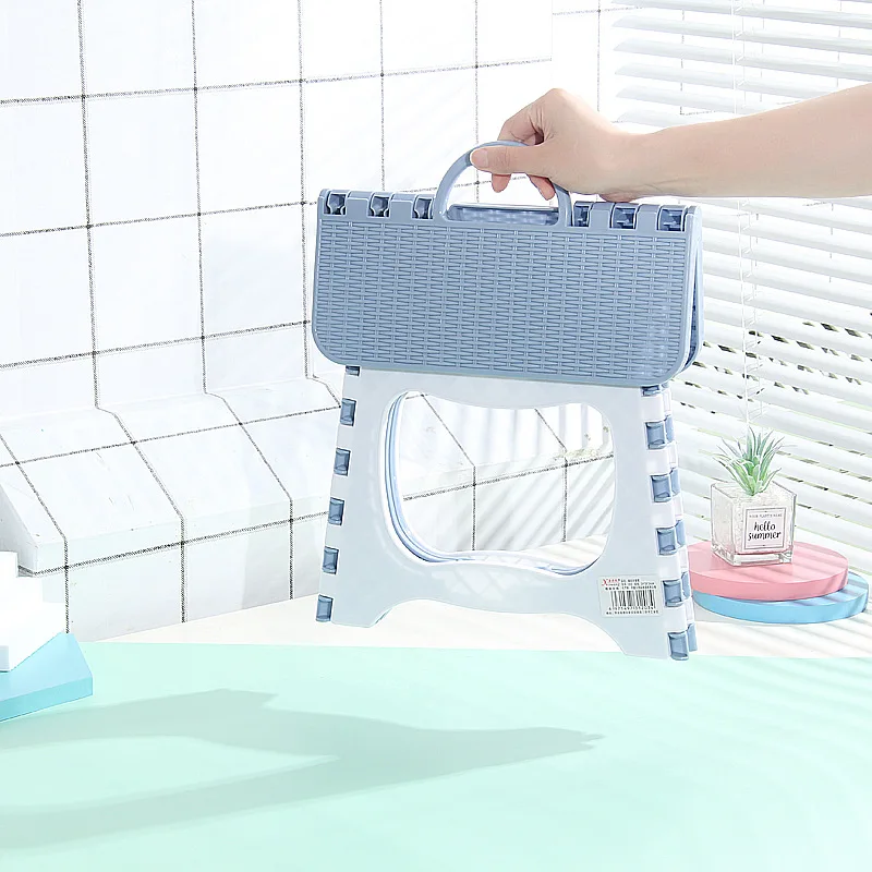 

Portable Plastic Folding Stool Adult Household Mini Stool Outdoor Fishing Bench Children Portable Chair For Outdoor Use