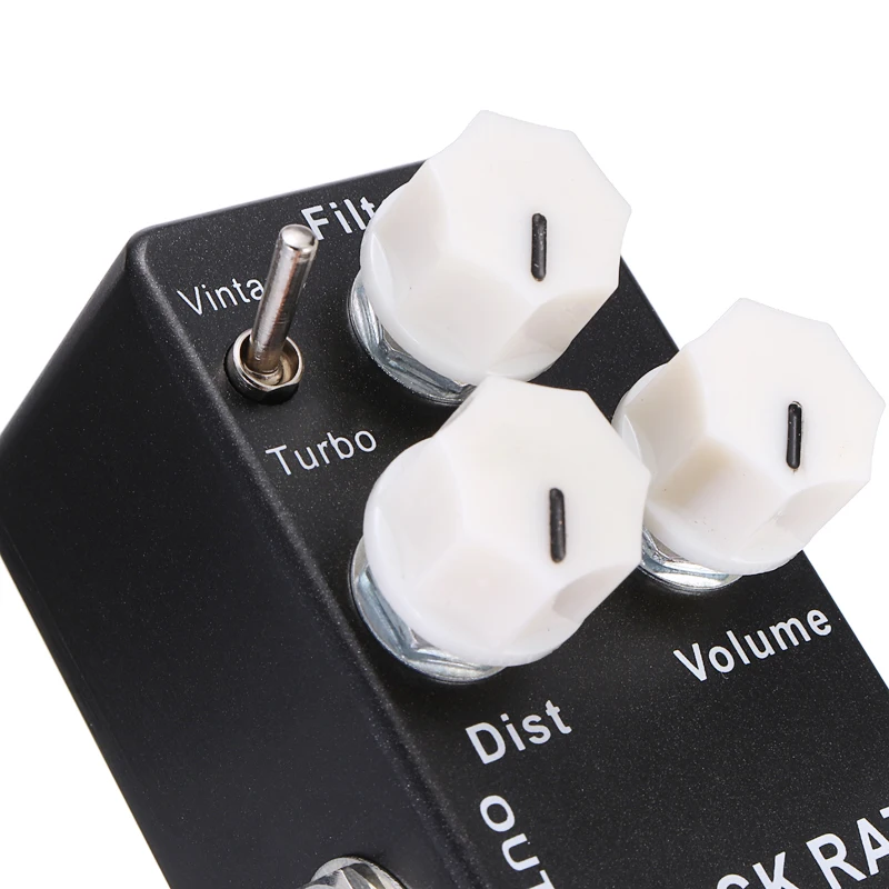 1 шт. черная мини педаль с эффектом искажений крысы две модели искажение хит
