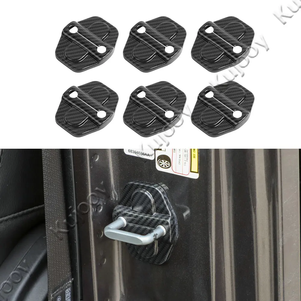 

Дверной замок, декоративная накладка для Jeep Wrangler JL 2018 + и Jeep Gladiator JT 2018 +, автомобильный Стайлинг, внешние аксессуары