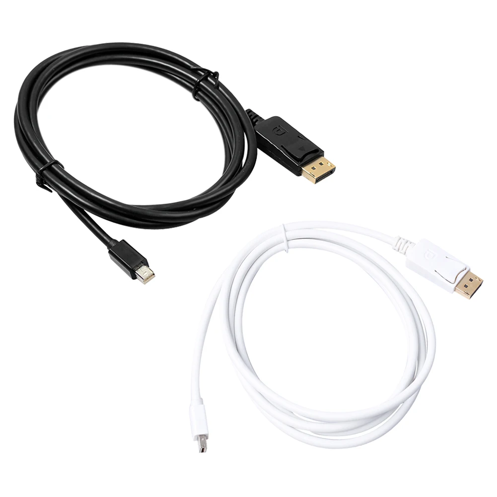 Мини-порт дисплея DP 1 2 HDMI адаптер Кабельная вилка-вилка 6 футов соединительный