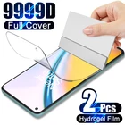 Изогнутая Гидрогелевая пленка с полным покрытием для OnePlus Nord 2 9 8 Pro 9R, Защитная пленка для экрана 8T 7T 7 Pro 6T 6, не стеклянная, 2 шт.