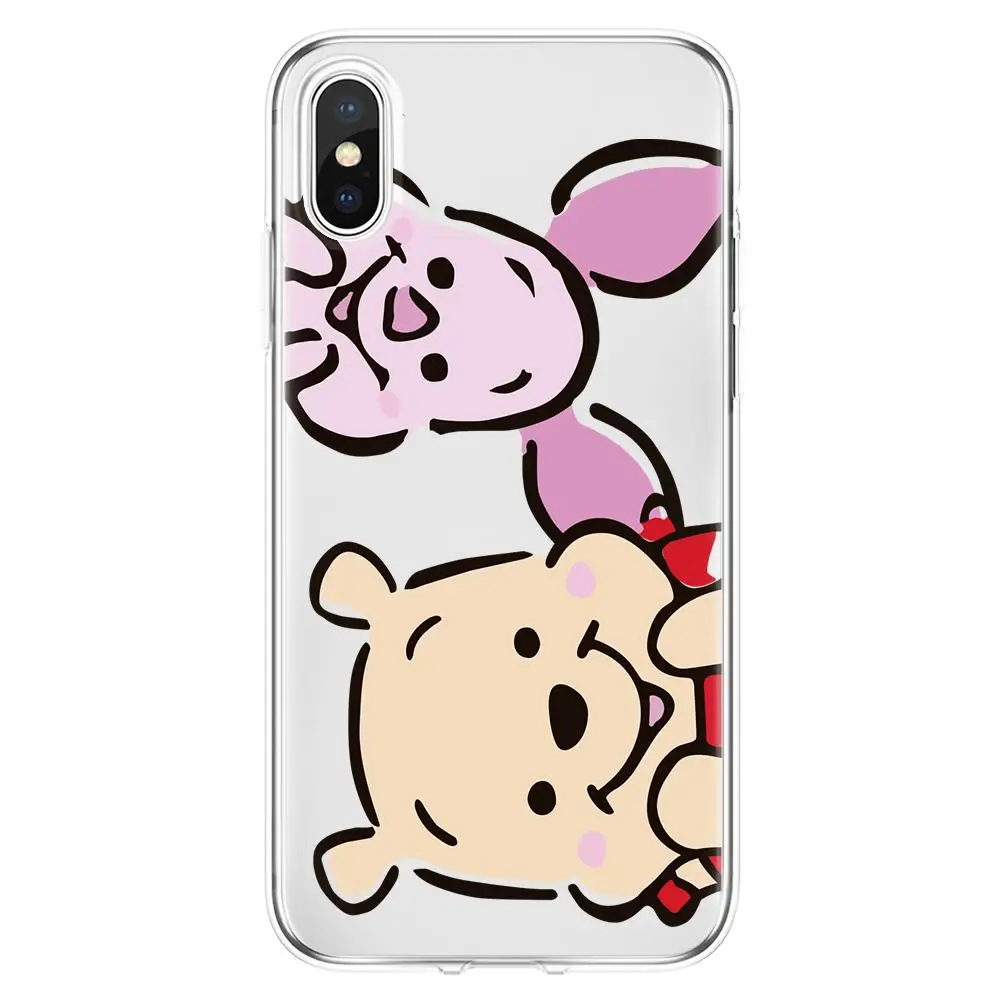 wnxheng Чехол для iPhone 7 8 Plus, милый мультяшный комикс для iPhone 11 Pro MAX 5 5S SE 6 6S XR XS Max, мягкий чехол из ТПУ для iPhone X, чехол - Цвет: wnxheng