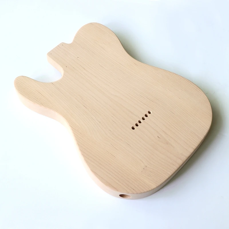 DIY Незаконченный Альдер Стандартный Телескопический корпус гитары для ручной