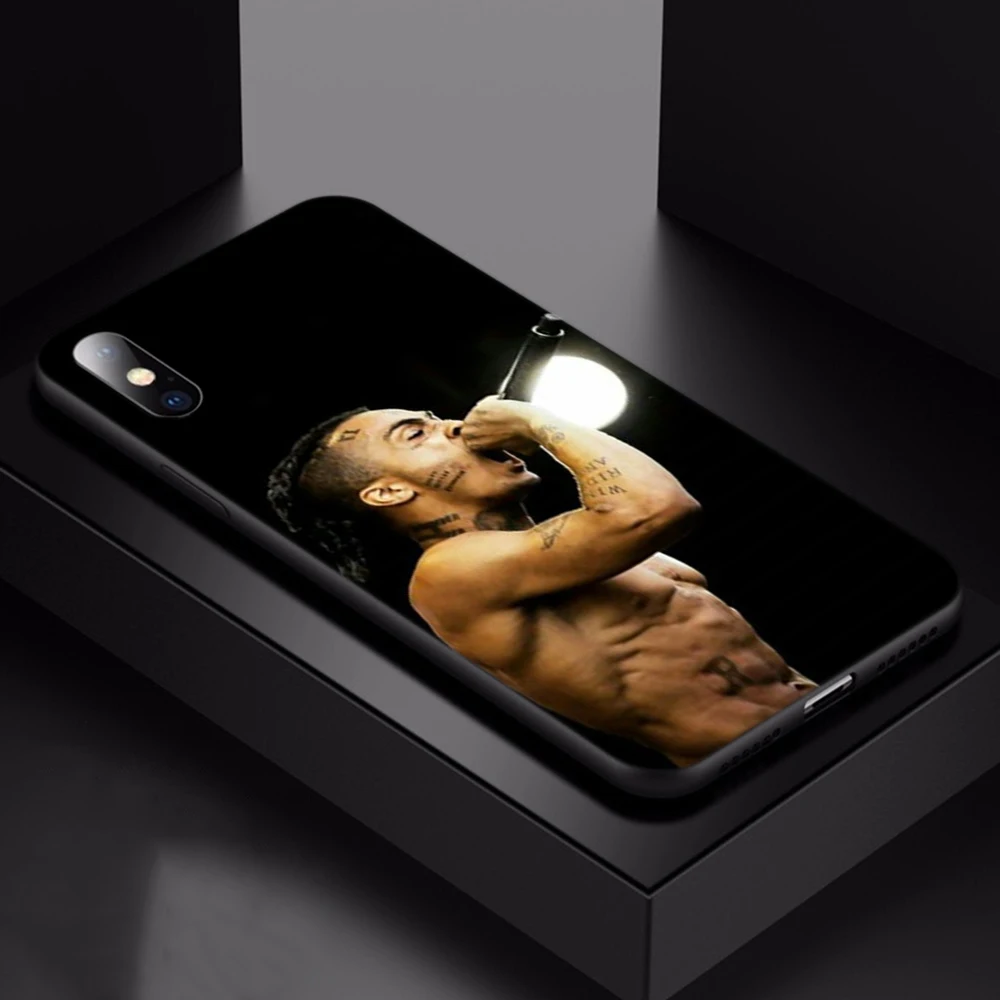 Q15 XXXTENTACION TPU чехол для телефона Apple iPhone 6 6S 7 8 Plus 5 5S SE X XS 11 Pro MAX XR силиконовый мягкий чехол