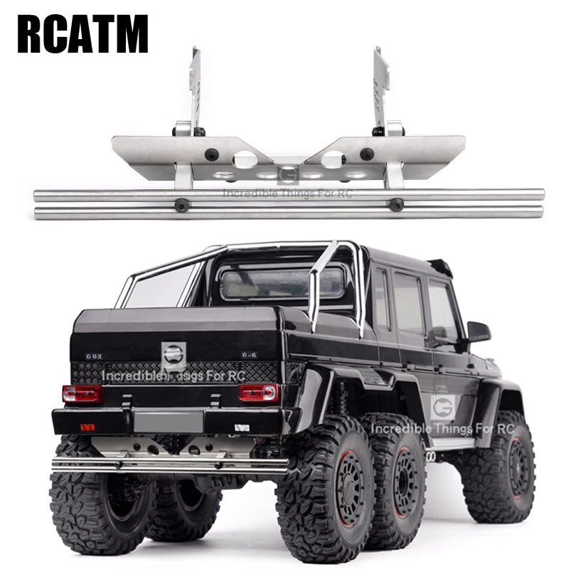 GRC дезерты металлический задний бампер шасси броня для 1/10 RC Гусеничный