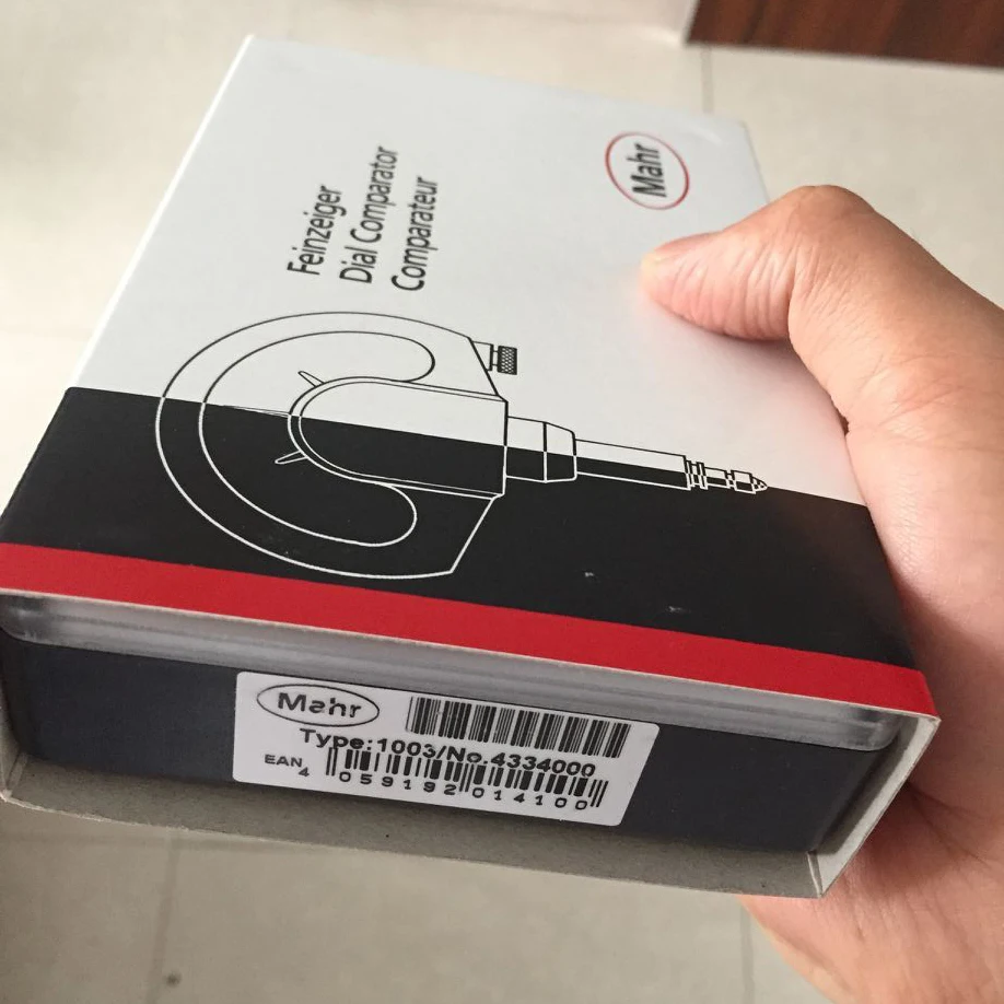 Механический дисковый компараторный индикатор Millimess от Mahr Federal 1003 4334000 ±50 мкм/1 мкм, 1002 4335000 ±25 мкм/0.5 мкм, 1003XL 4334001 и выше.