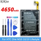 Аккумулятор KiKiss для HTC One M7 M8 M9 M10 M9 Plus One 2 10 Lifestyle M8 mini 2, батарея BOP6B100 B2PS6100 BOP6M100 BN07100