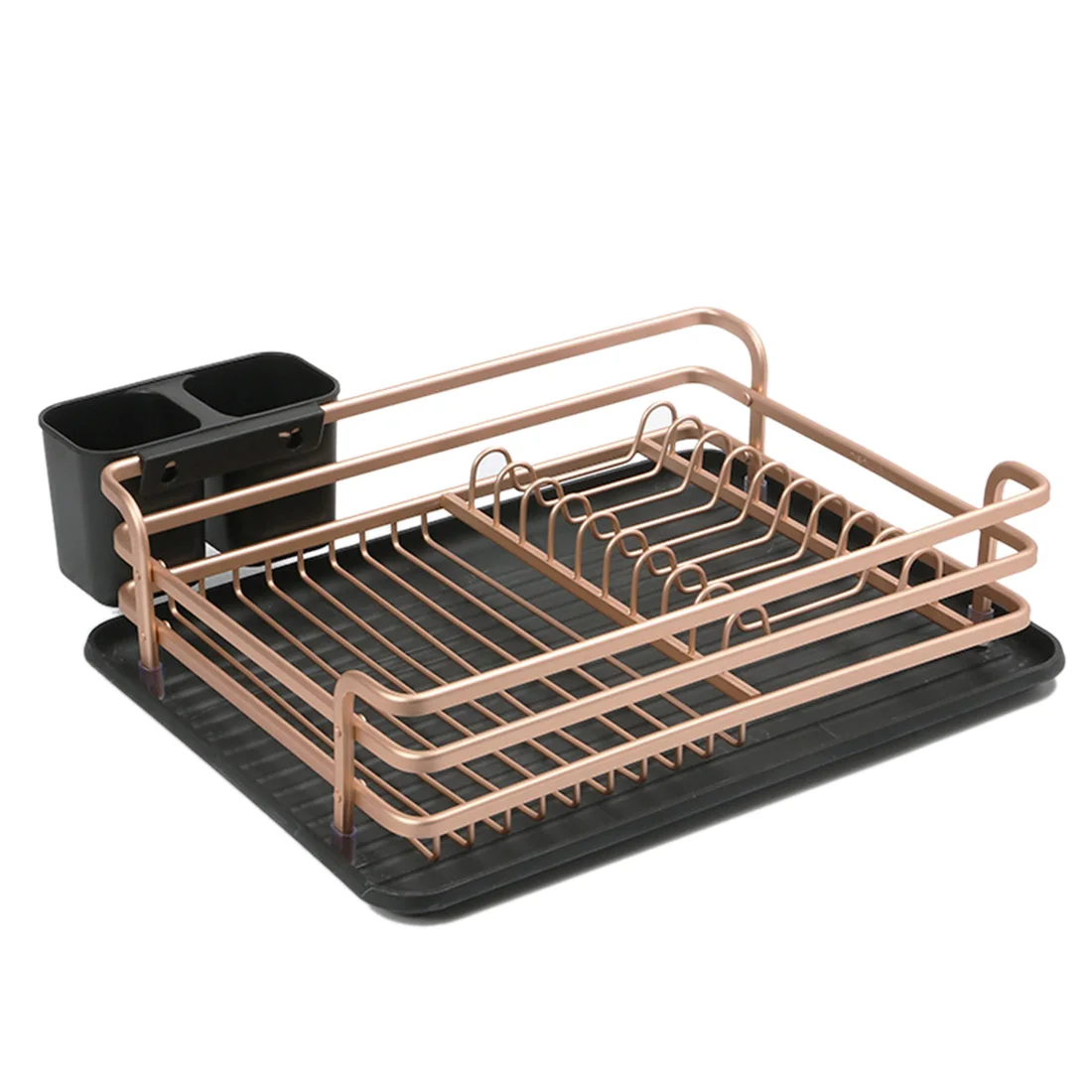 Компактный алюминиевый держатель для посуды подставка сливной доски кухни