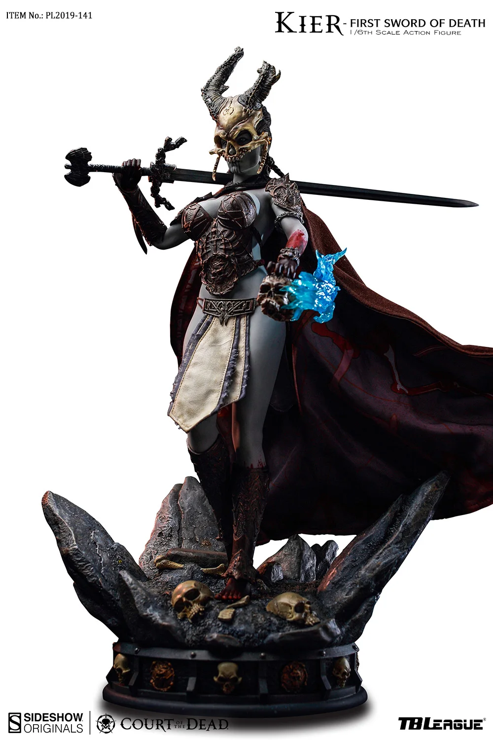 TBLeague x Sideshow Phicen Court of the Dead Kier фигурка первого меча смерти 1/6 с основанием|Игровые