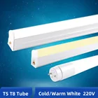 Флуоресцентные светодиодные лампы, 30 см, 60 см, 220 В, 6 Вт, 10 Вт, T5, 300 мм
