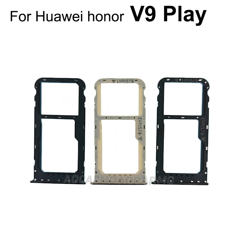 Держатель слота для Sim-карты Aocarmo Huawei Honor V9 Play запасные части |