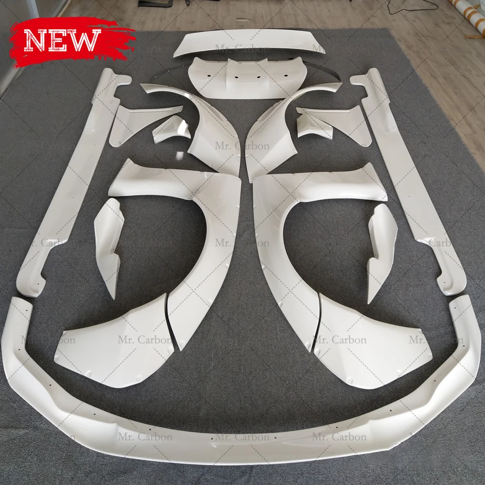 Для LEXUS RC 300 F-SPORT RB стиль стекловолокно передняя губа/боковая